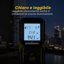 Carica l'immagine nel visualizzatore di Gallery, Enventor Misuratore Laser, Distanziometro Laser 50M, Precisione ±3mm