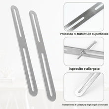 Carica l'immagine nel visualizzatore di Gallery, Fissaggio per Cassette Postale per Recinzione, Montaggio Su Recinzione per Cassette Postali, Fissaggio A Picchetto in Me