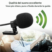 Carica l'immagine nel visualizzatore di Gallery, Microfono per auto da 3,5 mm stereo, radio, GPS, DVD, unità principale, microfono di ricambio per Sony, Pioneer, Kenwood