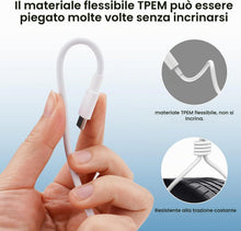 Carica l'immagine nel visualizzatore di Gallery, Caricabatterie rapido da 33 W per Xiaomi, con cavo USB C da 1.5 m, per adattatore da 33 W per Xiaomi Redmi Note 14 Pro,1