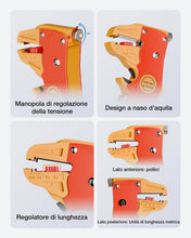 Carica l'immagine nel visualizzatore di Gallery, VCELINK Pinza Spelafili Automatica 2 in 1, Rosso/Arancione, Lama, 1 Pezzo