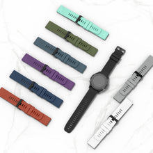 Carica l'immagine nel visualizzatore di Gallery, Mugust Cinturino per Garmin Fenix 5/Fenix 5 Plus/Fenix 6/Fenix 6 PRO/Forerunner 935/945, Braccialetto Quick-Fit 22mm Cin