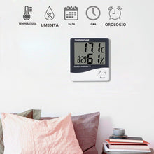 Carica l'immagine nel visualizzatore di Gallery, Mengshen Termometro Igrometro Digitale, Misuratore di Umidità Temperatura