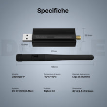 Carica l'immagine nel visualizzatore di Gallery, SONOFF Universal Zigbee 3.0 USB Dongle Plus (ZBDongle-P)