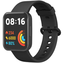 Carica l'immagine nel visualizzatore di Gallery, Mugust Cinturino di Ricambio Sportivo per Xiaomi Redmi Watch 2 Lite - Classico Regolabile Compatibile (Nero)