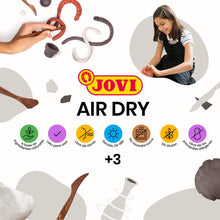Carica l'immagine nel visualizzatore di Gallery, Jovi Air Dry - Pasta da Modellare, Essiccazione all'Aria Senza Forno, Bianco Puro, Facile da Pulire, 250 Grammi (83)