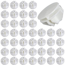 Carica l'immagine nel visualizzatore di Gallery, 40pz Connettori in Plastica Cube Connettore a Cubo in Plastica per Armadietti Organizer Modulare Chiusura per Fermaglio 
