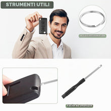 Carica l'immagine nel visualizzatore di Gallery, 2 Tasti Guscio Chiave Auto CE0536 Compatibile con Peugeot 207 307 308 SW 3008 5008 Partner e Citroen C3 Picass C2 C4 C5 