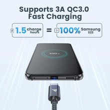 Carica l'immagine nel visualizzatore di Gallery, RAMPOW Cavo USB Type-C, Cavo USB C 3A QC3.0 USB A a USB C per iPhone 18 Pro