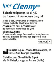 Carica l'immagine nel visualizzatore di Gallery, Iper Clenny Soluzione Ipertonica - Adulti e Bambini - Per Nebulizzazione o Instillazione - Azione Decongestionante e Flu