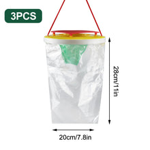 Carica l'immagine nel visualizzatore di Gallery, 3 Pezzi Trappola Acchiappa Mosche Zanzare Esterno Interno Kit, Cattura Mosche con Alimenti, per Giardino, Casa, Cucina, 