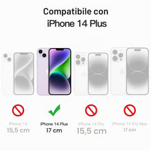 Carica l'immagine nel visualizzatore di Gallery, JETech Cover Glitter per iPhone 14 Plus, Trasparente