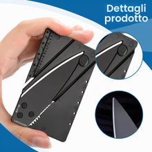 Carica l'immagine nel visualizzatore di Gallery, 4 Pezzi Coltello Per Carte Di Credito, Coltello Pieghevole Per Carte Di Credito, Coltello Tascabile Per Esterni, Mini Co