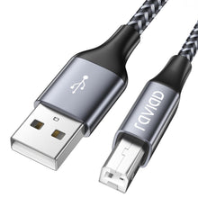 Carica l'immagine nel visualizzatore di Gallery, RAVIAD Cavo Stampante USB 2.0 [2M] Cavo USB Tipo A Maschio a Tipo B Maschio