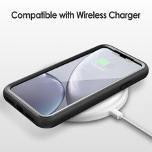 Carica l'immagine nel visualizzatore di Gallery, JETech Cover per iPhone XR, Protezione 360°, Nero