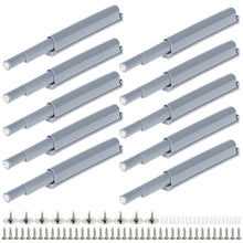Carica l'immagine nel visualizzatore di Gallery, QWORK® 10 Pezzi Push Pull per Ante, Push to Open Chiusura Magnetica per Ante Mobili e Cassetti
