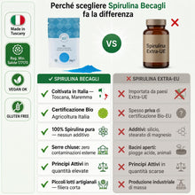 Carica l'immagine nel visualizzatore di Gallery, Severino Becagli Spirulina Blu in Polvere, Colorante Alimentare Naturale