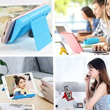 Carica l'immagine nel visualizzatore di Gallery, Supporto per Telefono Cellulare da Scrivania 2 pezzi, Supporto Regolabile per Telefono Cellulare da Scrivania Supporto T