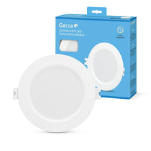 Carica l'immagine nel visualizzatore di Gallery, Faretti LED da incasso per Cartongesso, Circolare, extrapiatto, 12 cm, 6 W, luce fredda 6500 K, 660 lm, 30.000 ore, IP20
