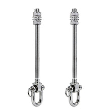 Carica l'immagine nel visualizzatore di Gallery, Ganci per Altalena Resistenti in Acciaio Inox con Cuscinetti Confezione da 2, Bulloni M10 Girevole, capacità 680 kg, per