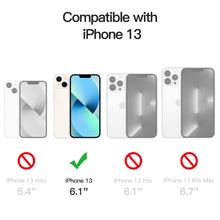 Carica l'immagine nel visualizzatore di Gallery, JETech Cover Magnetica per iPhone 13, Trasparente