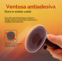 Carica l'immagine nel visualizzatore di Gallery, iVoler Supporto Cellulare Auto, Supporto Universale Porta 360 Gradi di Rotazione per Cruscotto Dashboard Parabrezza con 