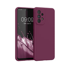 Carica l'immagine nel visualizzatore di Gallery, kwmobile Cover per Samsung Galaxy A33 5G Custodia - Back Case per Smartphone in Silicone TPU - Protezione Gommata - viol