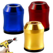 Carica l'immagine nel visualizzatore di Gallery, 3 pezzi di anello magnetico con testa per cacciavite, set di anelli per viti, strumento domestico rimovibile per trapani