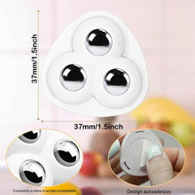 Carica l'immagine nel visualizzatore di Gallery, 8pcs Piccolo rotella per elettrodomestico, rotelle adesive da cucina con rotazione a 360°