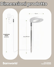 Carica l'immagine nel visualizzatore di Gallery, Bamworld Luce di Crescita LED per Piante da Interno, Lampada ad Anello a Spettro Completo 380-800nm, Inserimento nel Vas