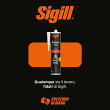 Carica l'immagine nel visualizzatore di Gallery, SIGILL, Fuoco 1500, Stucco Refattario, Composto di Fibre Ceramiche e Cemento Refrattario, Ideale per Applicazioni ad Alt