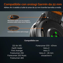 Carica l'immagine nel visualizzatore di Gallery, Spigen Cinturino Athlex Air per Orologio 22mm Smartwatch