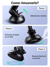 Carica l'immagine nel visualizzatore di Gallery, UGREEN Supporto Telefono Auto da Cruscotto