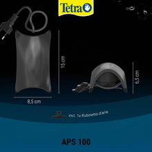 Carica l'immagine nel visualizzatore di Gallery, Tetra APS 100 Pompa per Acquari di 50 - 100 L, Aeratori Silenziosi e Potenti, Antracite