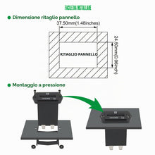 Carica l'immagine nel visualizzatore di Gallery, YOOREAL DC 6-80V Contatore digitale delle ore di funzionamento