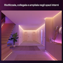 Carica l'immagine nel visualizzatore di Gallery, Philips Hue Flux, Connettore per striscia LED smart, Confezione da 4