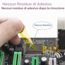 Carica l'immagine nel visualizzatore di Gallery, Gebildet 6 pezzi Polyimide Nastro Resistenti ad Alta Temperatura con Adesivo in Silicone, Kapton Nastro per Mascheratura