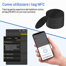 Carica l'immagine nel visualizzatore di Gallery, OFFCUP Ntag215 NFC Card, 20pezzi NTAG215 NFC Tag, Compatibili con Tutti Smartphone con Tecnologia NFCS, 504 Byte di Memo