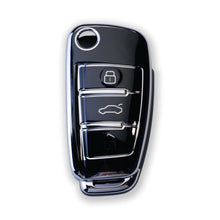 Carica l'immagine nel visualizzatore di Gallery, 2 pezzi RUXYAXFOL Copertura chiave in TPU per Audi A1 A3 A4 A5 A6 B6 B7 C5 C6 Q2 Q3 Q5 Q7 R8 RS3 RS4 RS6 S3 S4 S6 TT Sea