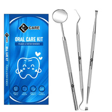 Carica l'immagine nel visualizzatore di Gallery, Kit per l'igiene dentale Specchio per denti orali per ispezione Dentista Igiene orale Pulizia Denti Tartaro Ablatore Kit