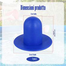 Carica l'immagine nel visualizzatore di Gallery, XIHIRCD 2 Pezzi Tappi per Piscina Compatibile con Intex e Bestway