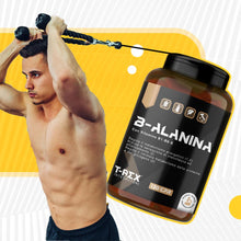 Carica l'immagine nel visualizzatore di Gallery, Beta Alanina da 1000mg | Integratore alimentare a base di B-Alanina con Vitamina B1 e B6 | T-Rex Integratori 120 compres