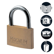 Carica l'immagine nel visualizzatore di Gallery, Master Lock CAD30 Magnum Piccolo Lucchetto in Ottone Massiccio e Chiave