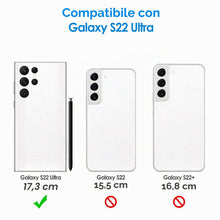 Carica l'immagine nel visualizzatore di Gallery, JETech Cover Slim per Samsung Galaxy S22 Ultra, Nero