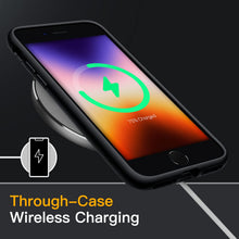 Carica l'immagine nel visualizzatore di Gallery, JETech Cover Opaca per iPhone SE 3/2, iPhone 8/7, Nero