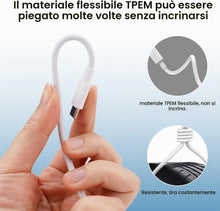 Carica l'immagine nel visualizzatore di Gallery, Caricabatterie rapido da 33 W per Xiaomi, caricatore con cavo USB C da 1 m, adattatore da 33 W per Xiaomi Redmi Note 14 