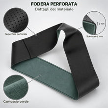 Carica l'immagine nel visualizzatore di Gallery, QWORK® Coprivolante auto universale, 37-38 cm copri volante con ago e filo, coprivolante auto da cucire