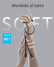 Carica l'immagine nel visualizzatore di Gallery, Anker Cavo Iphone USB C, Cavo Lightning PowerLine III Flow, Attestato MFi