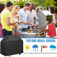 Carica l'immagine nel visualizzatore di Gallery, Copertura impermeabile per barbecue, 147,3 cm, antistrappo e anti-UV, compatibile con griglie Weber, Char-Broil, Nexgril