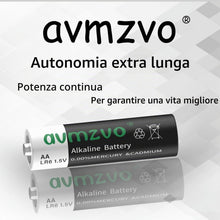 Carica l'immagine nel visualizzatore di Gallery, Batterie AA, batterie LR6 alcaline 1,5 V, 12 pezzi, potenza duratura, potente, può essere utilizzata per giocattoli, sve